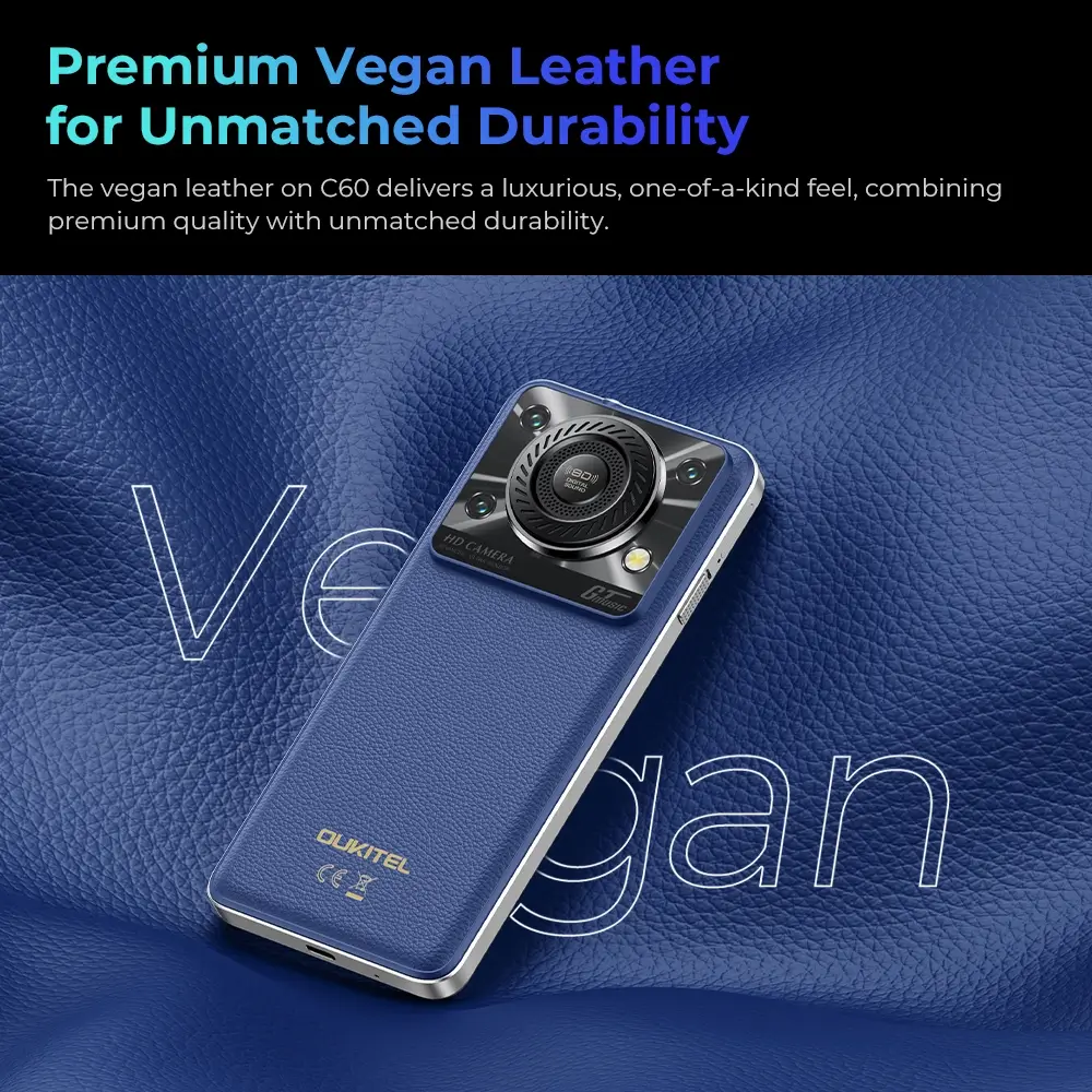 Oukitel C60 6.88-inch 10000mAh Battery 13.4mm Ultra-thin Body SmartPhone(4GB+128GB) - Image 10