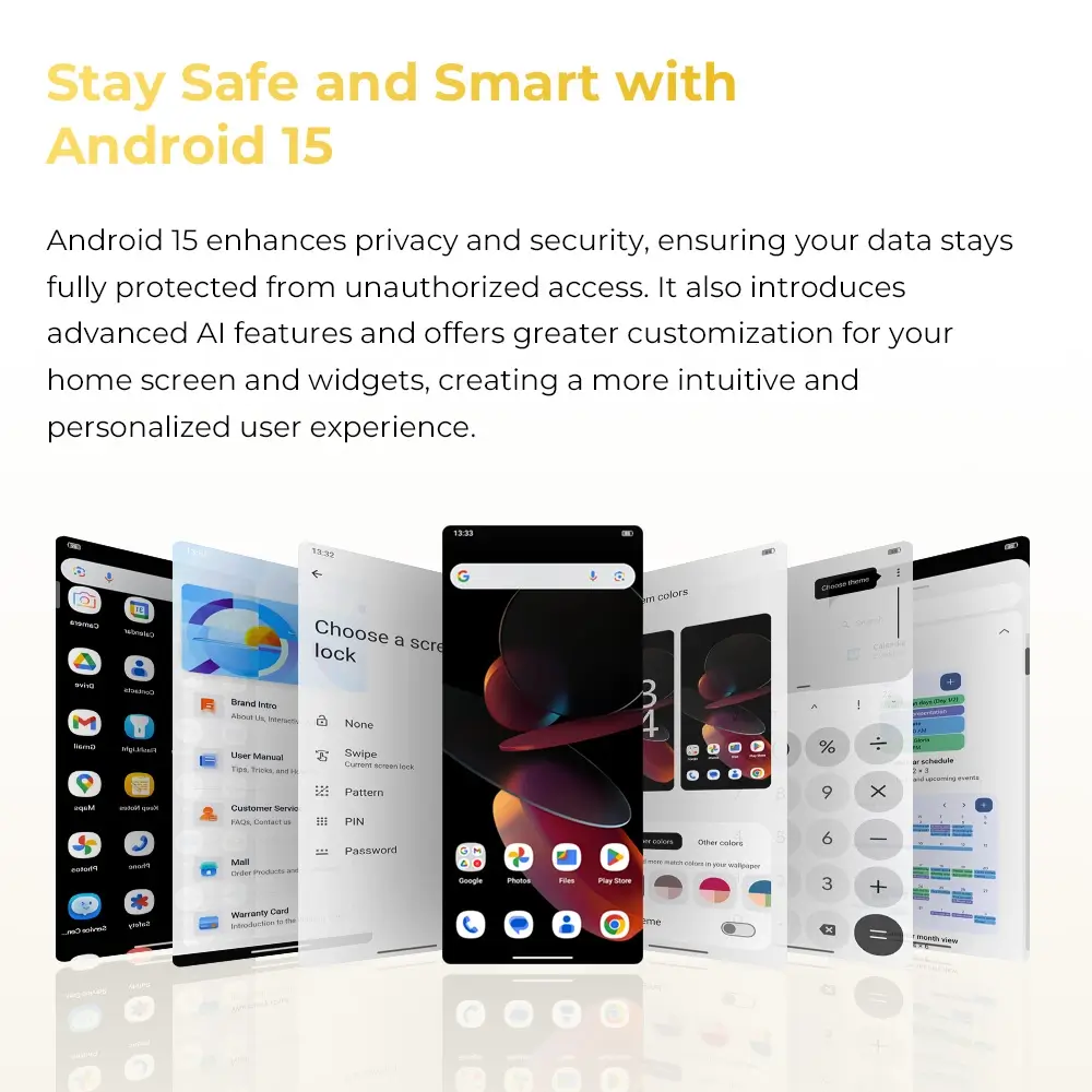 Oukitel C61 Pro 6.88-inch 5150mAh Battery 9.5mm Ultra-thin Body SmartPhone(8GB+256GB) - Image 11