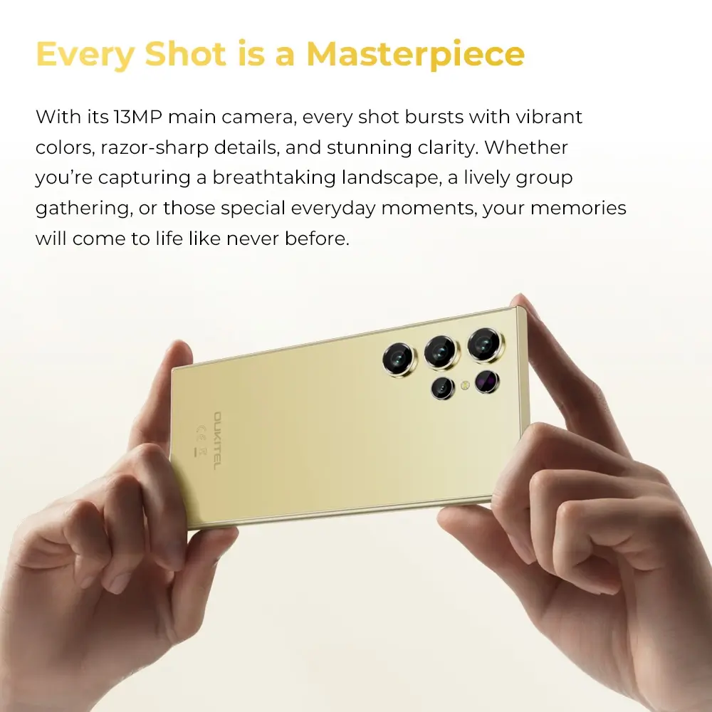 Oukitel C61 Pro 6.88-inch 5150mAh Battery 9.5mm Ultra-thin Body SmartPhone(8GB+256GB) - Image 12