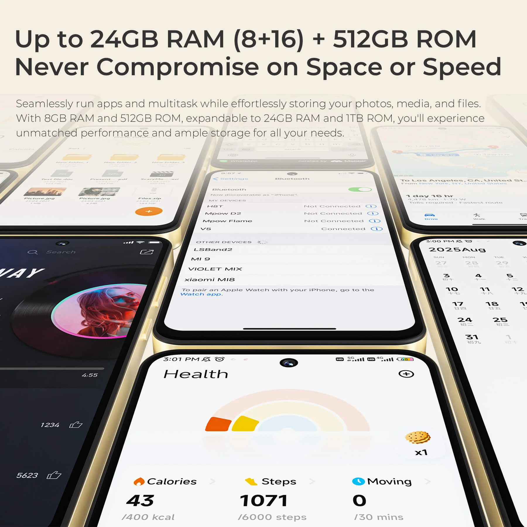 Oukitel C69 7.2-inch 6000mAh Battery 9.5mm Ultra-thin Body Smartphone(8GB+512GB) - Image 8