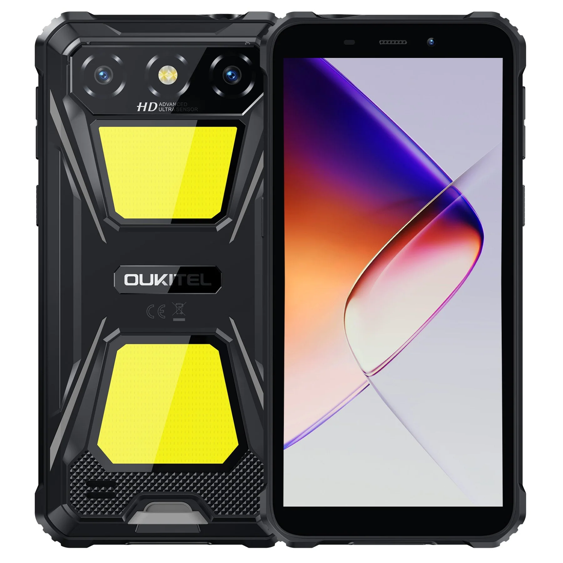 Oukitel G5 4G Rugged Phone 6 HD+ Display6300mAh Big Battery 13MP Camera Android 14(4GB+64GB NFC)