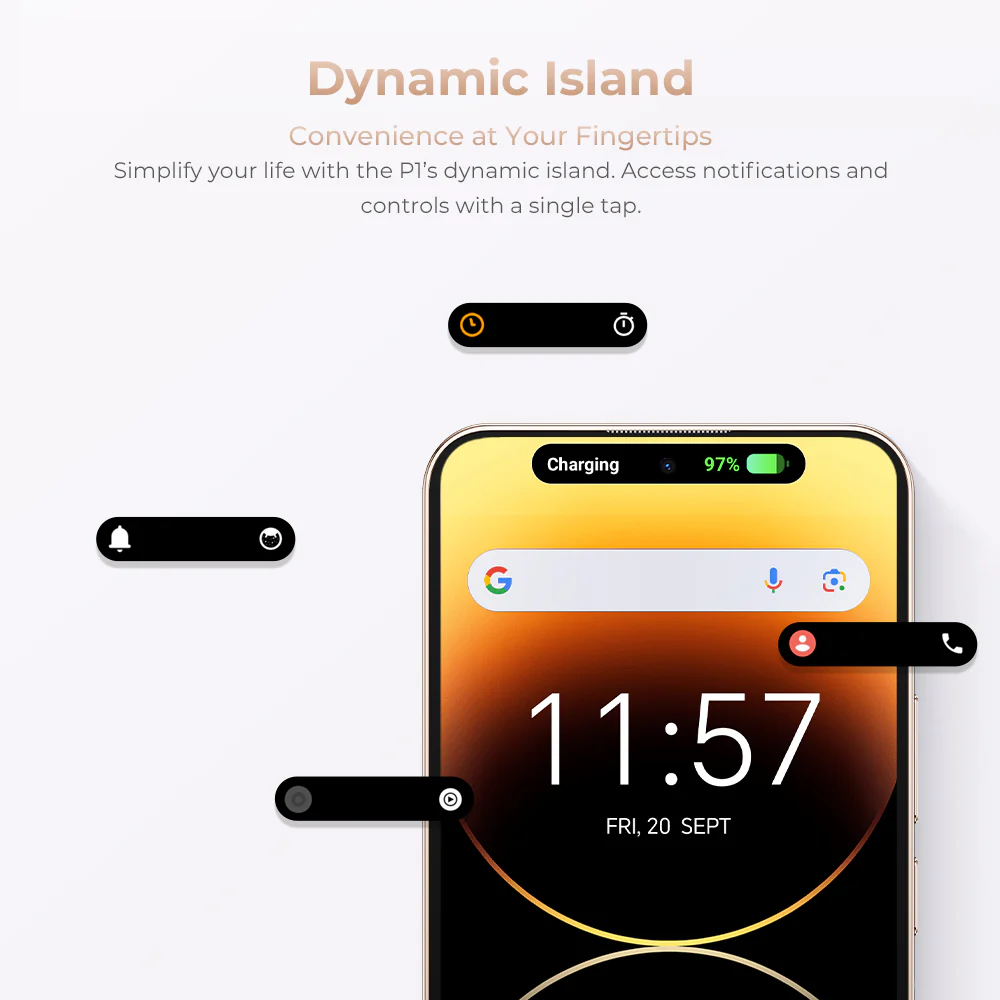 OUKITEL P1 Pro-EV 6.7-inch 5150mAh Battery 8.2mm Ultra-thin Body Smartphone(8GB+512GB) - Image 13