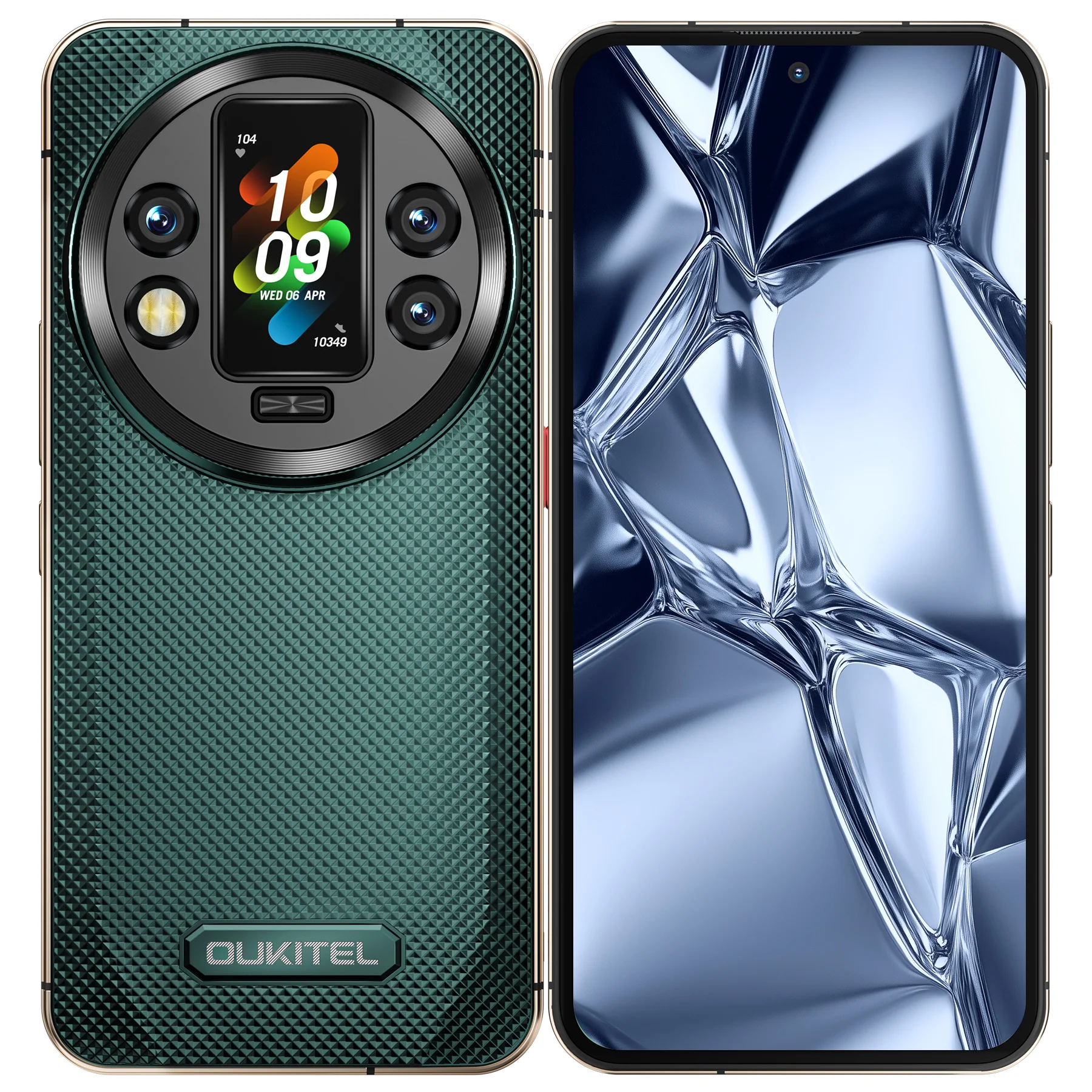 Oukitel WP200 Pro - World's First Modular Rugged Phone with a Detachable Earphone/SmartWatch, AI-enabled, 5G, 6.7'' AMOLED Display, 8800 mAh, Android 15 (24GB+ITB NFC) - Image 3