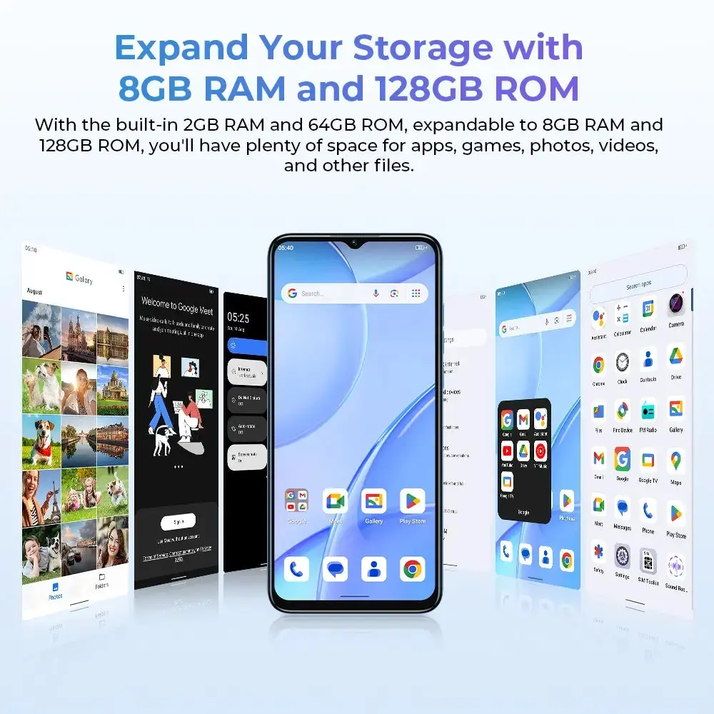 Oukitel C57s 6.52-inch 4300mAh Battery 9.4mm Ultra-thin Body SmartPhone(8GB+128GB) - Image 9