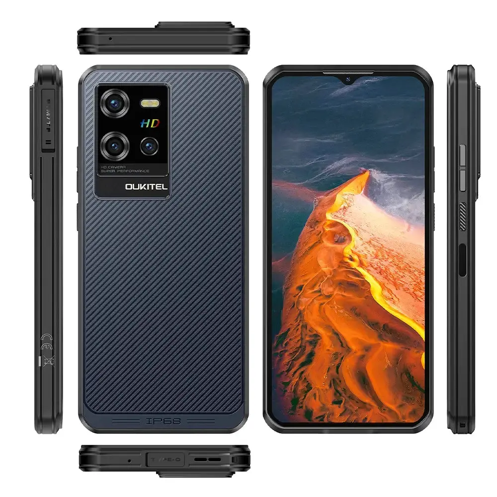 Oukitel WP50 5G Rugged Phone 6.6-inch 6500mAh Big Battery 48MP Camera Android 14(16GB+256GB NFC) - Image 13